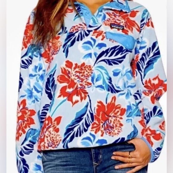 ❤️ Patagonia Discontinued Synchilla Fleece Pullover Hawaiian Manoa Dusk Blue - Picture 1 of 10